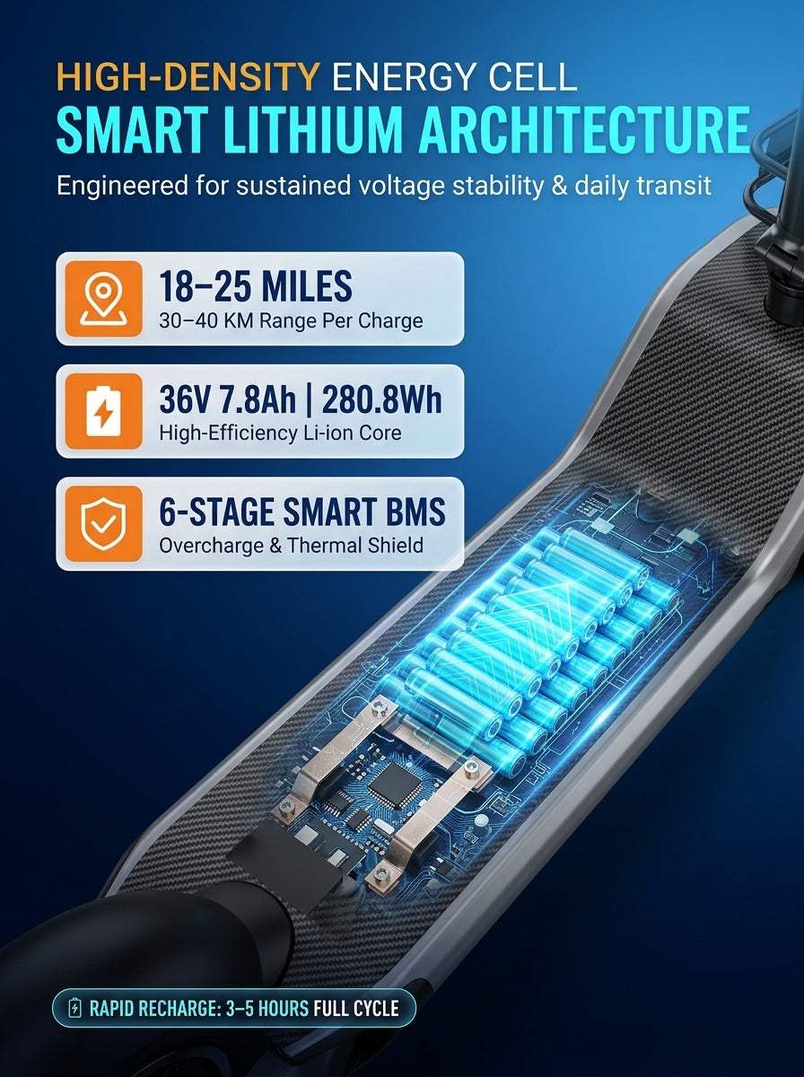 Electric Scooter with Seat for Adults, 350W Motor Seated E-Scooter up to 20 MPH & 25 Miles, 10" Pneumatic Tires, Dual Suspension, Rear Cargo Basket, 265 Lbs Max Load Foldable Commuter Scooter